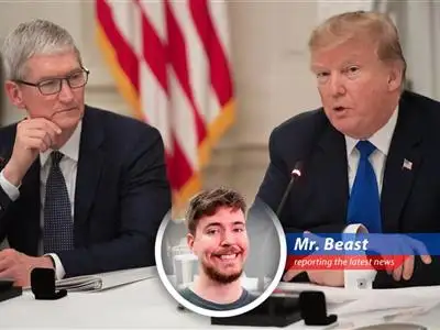 Donald Trump reportedly urged Apple CEO Tim Cook to increase production in the U.S. instead of expanding in India. What's next, iPhones powered by chocolate bars? image