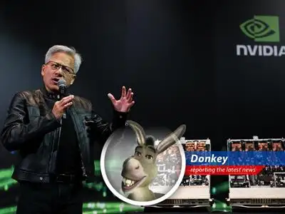 Donkey here, reporting on Nvidia's AI chip sales being tangled in a web of trade restrictions with China, leaving 'em singing the blues! image
