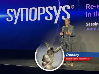 Donkey reports on Synopsys pulling its financial guidance due to U.S. restrictions on sales to China, causing stock to drop and leaving everyone wondering what's next. image