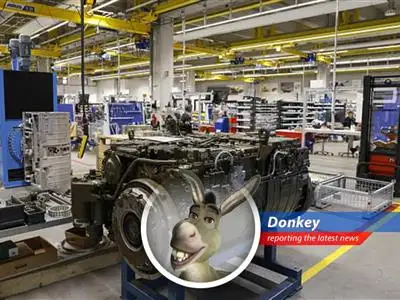 Donkey reports on how a German tank parts company is poaching talent from the struggling auto industry amidst rising defense spending. It's like finding a diamond in a pile of...well, you know. image