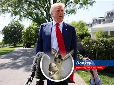 Donkey reports on the latest whispers from the swamp – a possible trade deal between the US and India, and it's lookin' like somebody's gonna get a good deal! image