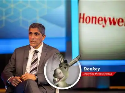 Donkey reports on the stock market's rebound, Amazon's new investor, and Honeywell's latest shopping spree – it's like a fairy tale, but with more numbers! image