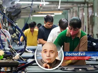 Dr. Evil analyzes Trump's new trade deal with Vietnam, filled with tariffs, market access, and potential for world domination! Mwahahaha! image