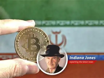 Dr. Jones reports on Bitcoin's recent dive, linking it to geopolitical tensions and inflation fears, with a side of ancient wisdom and witty skepticism. image