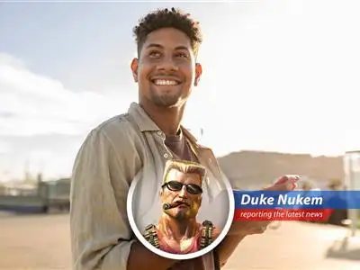 Duke Nukem breaks down the news that earning more moolah helps you save more for retirement, with a healthy dose of 'shake it, baby!' wisdom. image