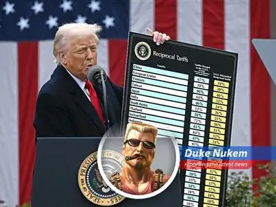 Duke Nukem reports on Wall Street's wild ride as investors ditch US equities for Europe, Japan, and even... crypto?! image