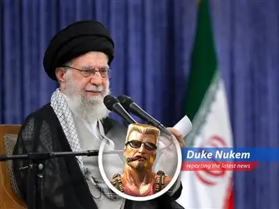 Duke Nukem reports on the Middle East mayhem, where oil prices are going ballistic after Israel's 'targeted military operation' in Iran. Lock and load, folks, things are about to get messy! image