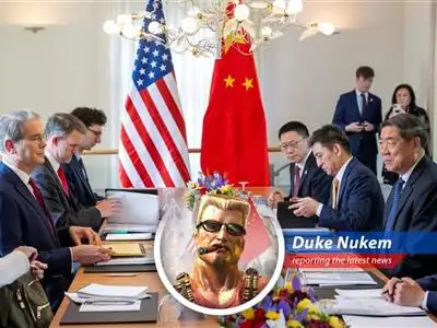 Duke Nukem reports on the escalating trade tensions between China and the US, with Huawei caught in the crossfire. image
