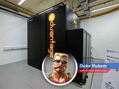 Duke Nukem reports on the latest stock market frenzy, where some companies are kicking ass and taking names, while others are just blowing chunks. image