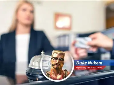 Duke Nukem reports on the new FTC rule cracking down on hidden hotel fees, because nobody messes with my vacation time... or my money! image
