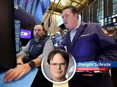 Dwight K. Schrute, Assistant Regional Manager (and Volunteer Sheriff's Deputy), dissects the Federal Reserve's upcoming decision, tariff anxieties, and the best investments to survive the economic beet-down. image