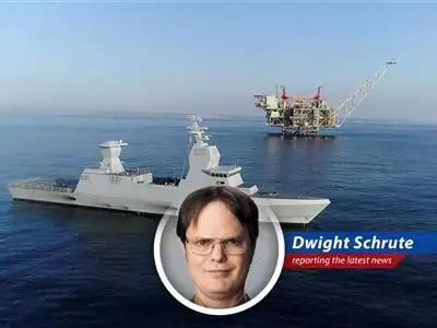 Dwight K. Schrute, Assistant Regional Manager (and Volunteer Sheriff's Deputy), reports on the fluctuating oil market amid Iran-Israel tensions and Trump's 'ceasefire'. image