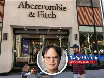 Dwight K. Schrute reports on the volatile stock market, where Abercrombie defies expectations, GameStop makes questionable decisions, and Vail Resorts reclaims its rightful leader. image