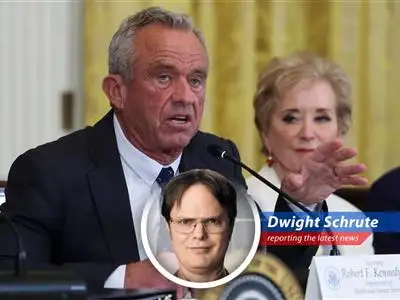 Dwight Schrute reports on the Advisory Committee on Immunization Practices' upcoming vote on thimerosal, a vaccine preservative, amidst controversy and Robert F. Kennedy Jr.'s panel revamp. image
