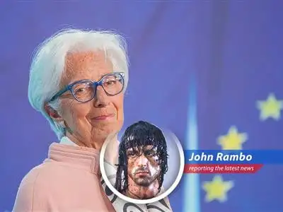 ECB President Christine Lagarde expresses concern over the possibility of President Trump firing Federal Reserve Chair Jerome Powell amidst trade tensions and differing monetary policies. image
