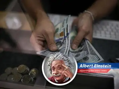 Einstein weighs in on the current market turmoil caused by geopolitical tensions and central bank decisions, finding a strange kind of relativity at play. image