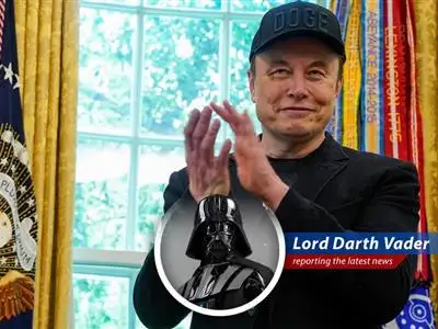 Elon Musk, feeling the Force, launches the 