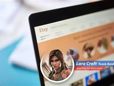 Etsy's shares nosedive after a mixed Q1 report, with Trump's trade policies casting a shadow over the handcrafted haven. image
