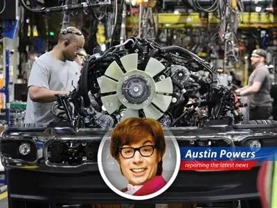 Even American-made cars have a surprising amount of foreign parts! Can we make a 100% USA car? Not bloody likely! image