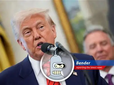 Even Bender is confused as Trump flirts with the forbidden fruit of taxing the wealthy, leaving Republicans in a state of bewildered frenzy. image