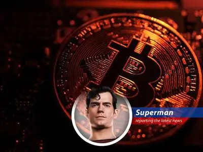 Even the Man of Steel can't stop market fluctuations! Bitcoin soars to a new high, then faces a slight dip amidst economic turbulence. Is this a bird, is this a plane, or just another volatile day in crypto? image