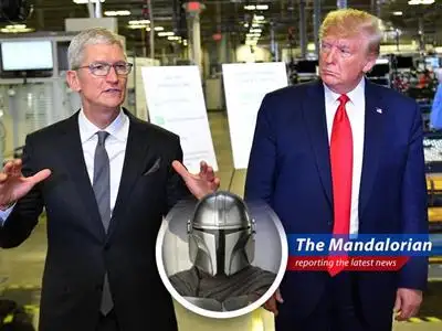 Ex-President Trump is pushing for Apple to manufacture iPhones in the U.S. with threats of hefty tariffs, sending ripples through the tech world and maybe messing with my Beskar budget. image