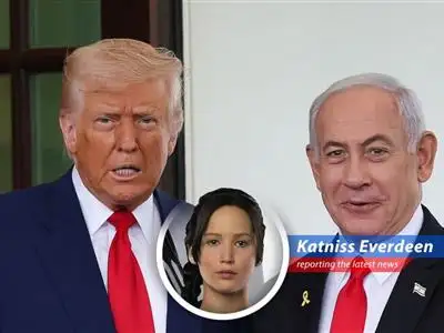 Ex-President Trump slams Israeli prosecutors in Netanyahu's corruption trial, hinting at consequences for U.S. aid to Israel amidst Gaza conflict resolution efforts. image