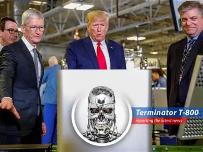 Ex-President Trump threatens tariffs on iPhones made outside the USA, potentially reigniting tensions with Apple and impacting consumer prices. image