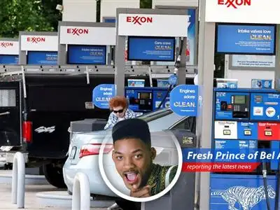 Exxon Mobil's Q1 earnings beat expectations but took a dip, and ya boy Will Smith is here to break it down, Banks family style. image