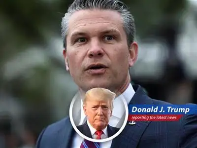 Fake News is trying to smear Pete Hegseth, my fantastic Secretary of Defense, for using Signal. But don't worry folks, we're winning! image