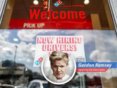 Federal job cuts and a slowing labor market? It's a recipe for disaster, and even I, Gordon Ramsay, wouldn't serve this up! image