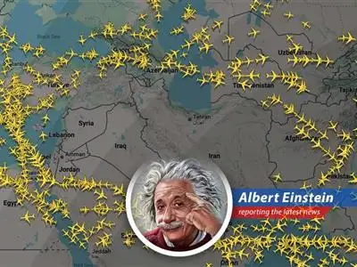 Flight diversions and airspace closures plague the Middle East after missile strike, leaving airlines doing an unexpected dance. image