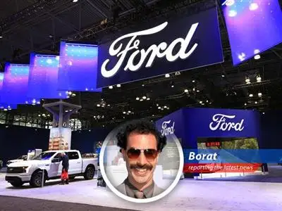 Ford Motor Company navigates tricky financial waters, with tariffs threatening 2025 predictions, much like I navigate American customs with my 'cultural learnings'. image