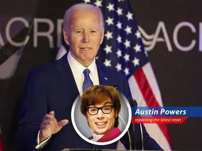 Former President Joe Biden faces prostate cancer diagnosis with characteristic groovy spirit. image