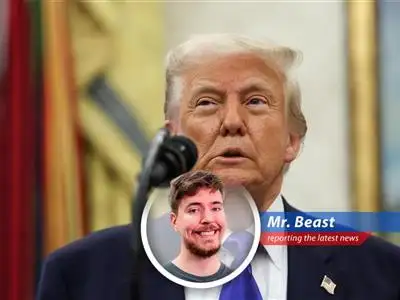 Former President Trump criticizes Jerome Powell and the Federal Reserve's decision to hold steady on interest rates, sparking economic uncertainty and potential market chaos. Can we give away a million dollars to fix it? image