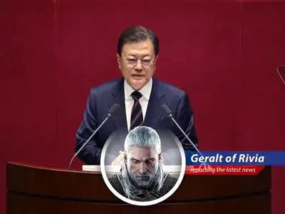 Former South Korean President Moon Jae-in faces bribery charges over his son-in-law's employment at a Thai airline, raising questions of quid pro quo. image