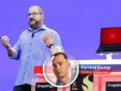 Forrest Gump reports on Qualcomm's return to the data center CPU market, linking up with Nvidia for AI dominance and making deals in Saudi Arabia. It's like a box of chocolates, you never know what you're gonna get! image