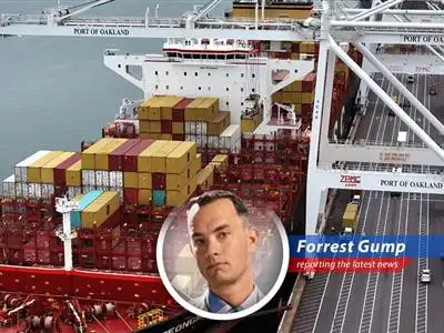 Forrest Gump reports on how Trump's tariffs are affecting businesses and consumers, just like Jenny affected my heart. image