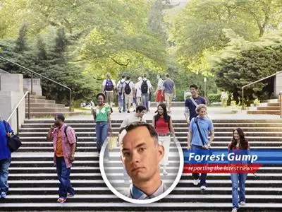 Forrest Gump reports on the topsy-turvy world of international student visas, where policies change faster than Bubba can list shrimp recipes. image