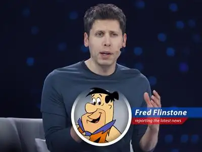 Fred Flinstone reports on Meta's attempt to lure OpenAI employees with massive signing bonuses, while OpenAI's Altman says it's a bone-headed move! image