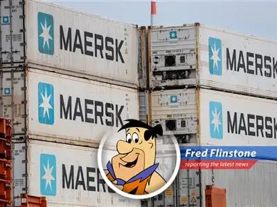 Fred Flinstone reports on rising tensions in the Arabian Peninsula and the Strait of Hormuz, threatening global shipping and making even Wilma's grocery runs more expensive! image