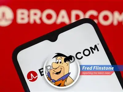Fred Flinstone reports on surprising market surges, Broadcom's ups and downs, Apple's AI hopes, and Jim Cramer's rapid-fire stock picks. It's enough to make a caveman dizzy! image