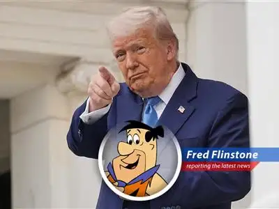Fred Flinstone reports on the latest developments in the US-EU trade saga, with a Stone Age twist. image