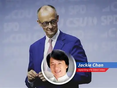 Friedrich Merz's attempt to become German Chancellor hits a snag, proving that even in politics, sometimes you gotta try, try again... and maybe again! image