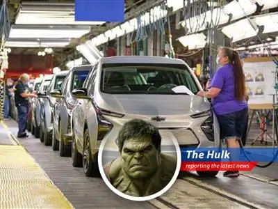 GM invests billions in US plants, Hulk happy to see more jobs, less smashing! image