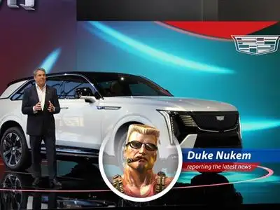 GM is betting big on Cadillac to reclaim its luxury throne, with electric vehicles and a whole lotta attitude. Time to kick some gas-guzzling ass! image