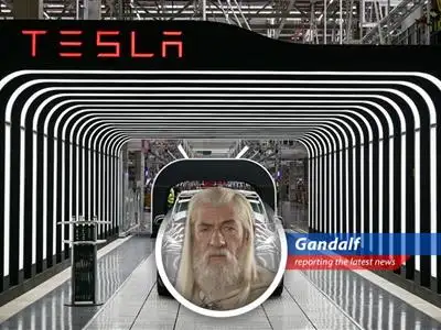 Gandalf reports on Elon Musk's planned robotaxi launch in Austin, Texas, fraught with peril and potential for comical mishap. image