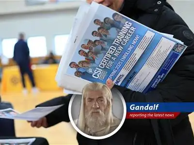 Gandalf reports on a troubling slowdown in hiring, echoing uncertainties over trade and economic policies. image