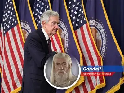 Gandalf the Grey reports on the Federal Reserve's latest decision to hold steady interest rates, amidst a fog of uncertainty and economic pressures, much like navigating the Mines of Moria. image