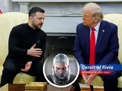 Geralt of Rivia reports from the front lines of diplomacy, where Trump and Zelenskyy meet in Rome to discuss peace in Ukraine, amidst tensions and papal tributes. Toss a coin to your Witcher, if you like the read. image